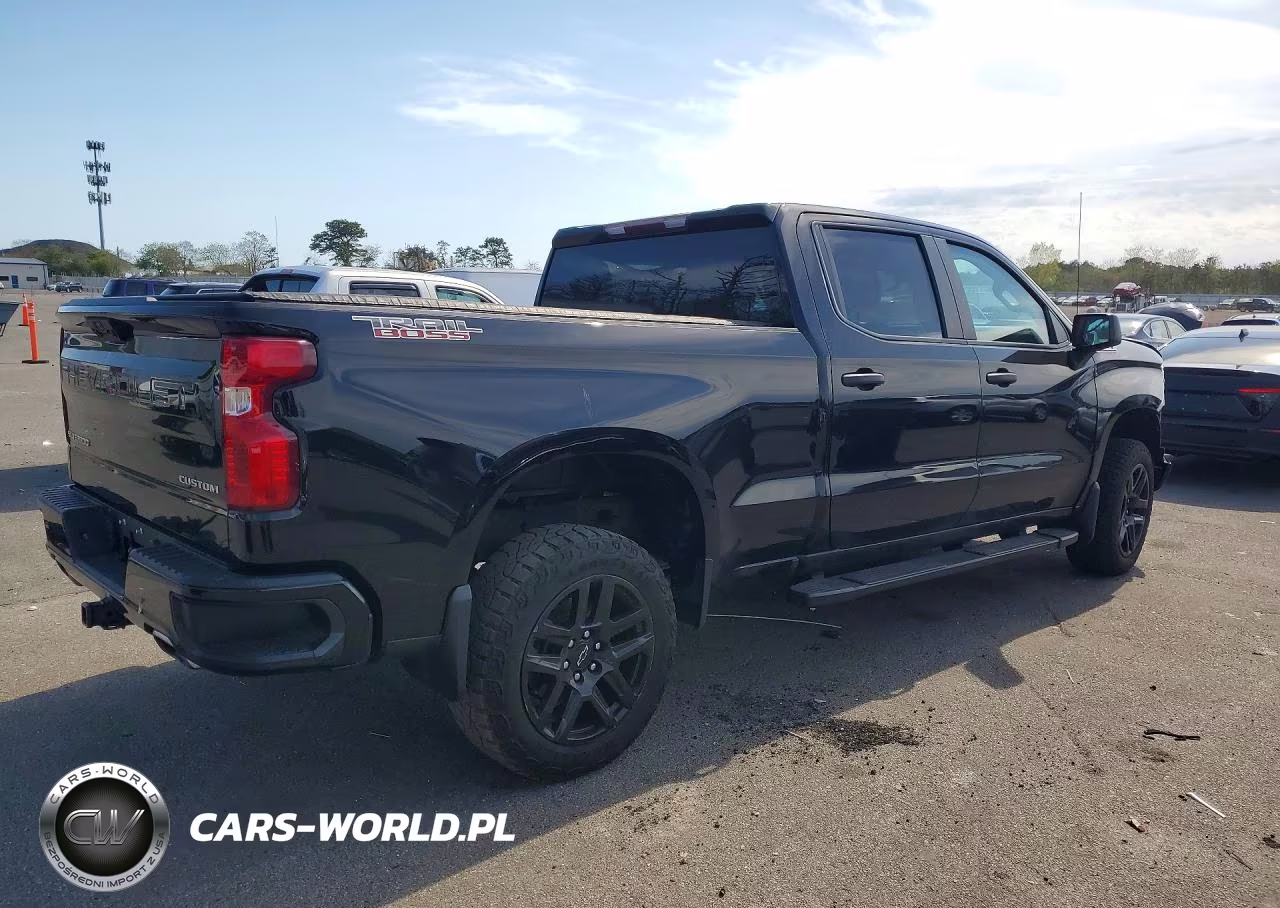 2022 Chevrolet Silverado K1500 Trail Boss Custom VIN:3GCPDCED1NG616132 - 3
