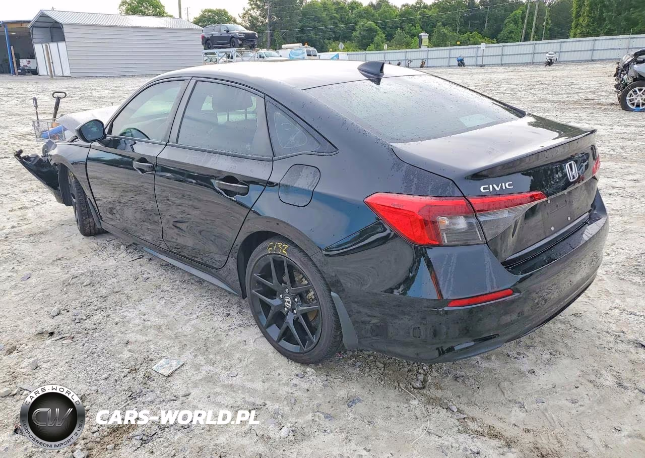 2022 Honda Civic Sport VIN:2HGFE2F57NH605762 - 2