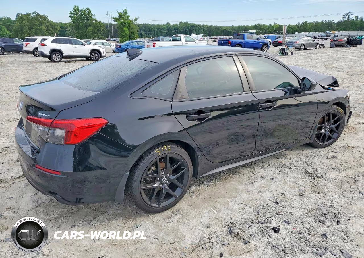 2022 Honda Civic Sport VIN:2HGFE2F57NH605762 - 3