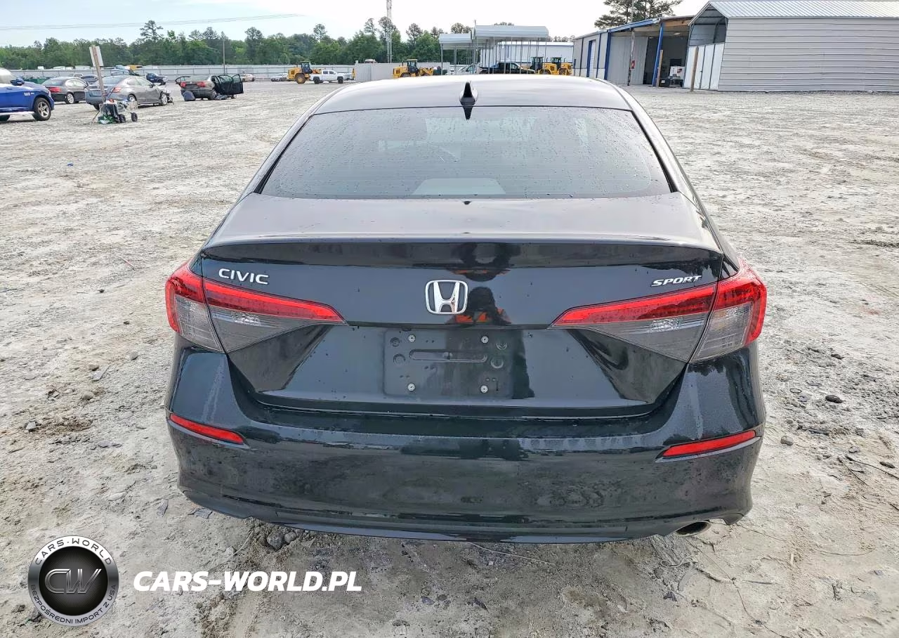 2022 Honda Civic Sport VIN:2HGFE2F57NH605762 - 6