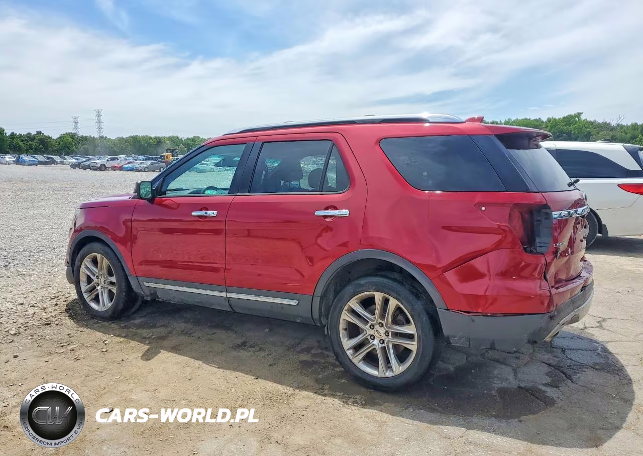 2017 Ford Explorer Limited VIN:1FM5K7FH1HGC08618 - 2