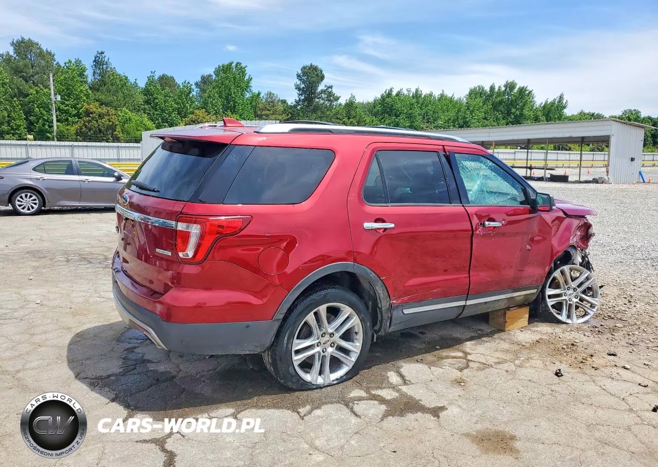2017 Ford Explorer Limited VIN:1FM5K7FH1HGC08618 - 3