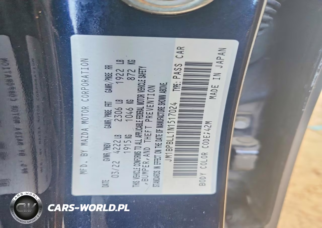 2022 Mazda 3 Preferred VIN:JM1BPBLL1N1517024 - 13