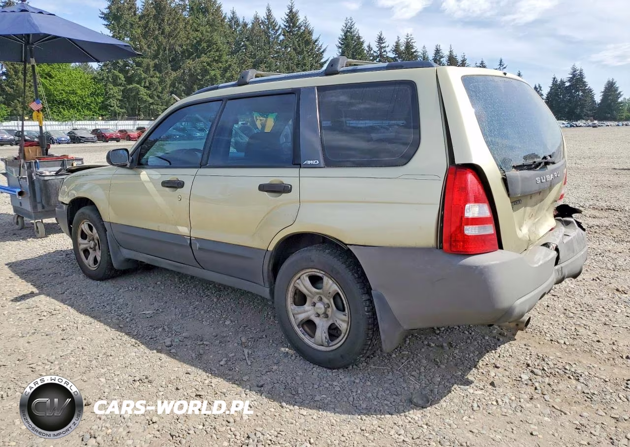 2003 Subaru Forester 2.5X VIN:JF1SG63693H737832 - 2