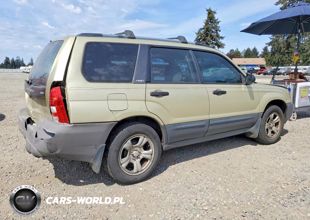 2003 Subaru Forester 2.5X VIN:JF1SG63693H737832 - 3