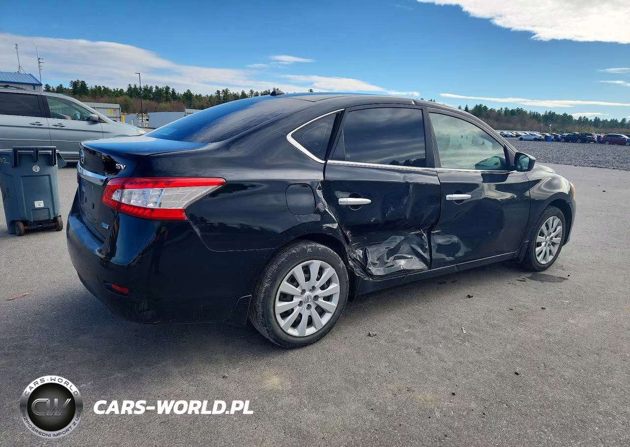 2013 Nissan Sentra Sv VIN:1N4AB7AP0DN903315 - 3