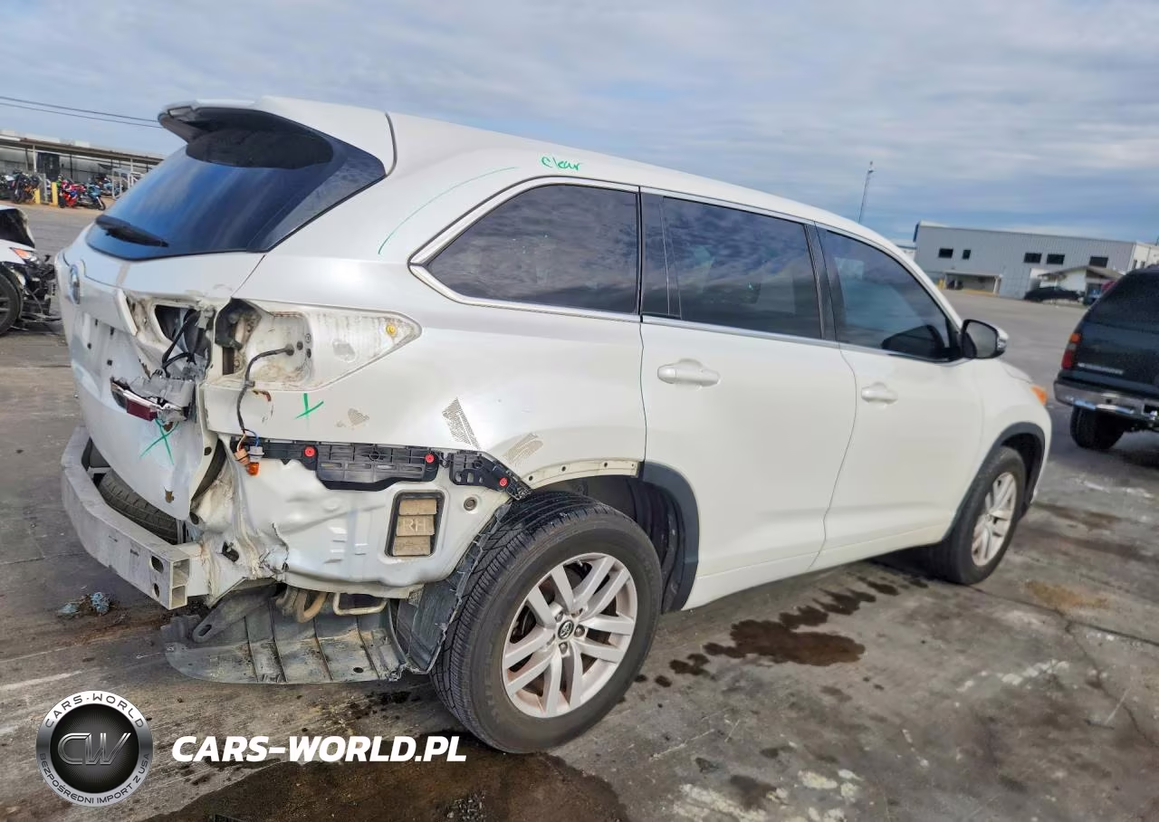 2016 Toyota Highlander Le Awd VIN:5TDZKRFH0GS175682 - 3