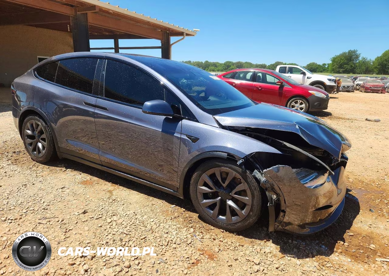 2022 Tesla Model X VIN:7SAXCAE52NF341119 - 4
