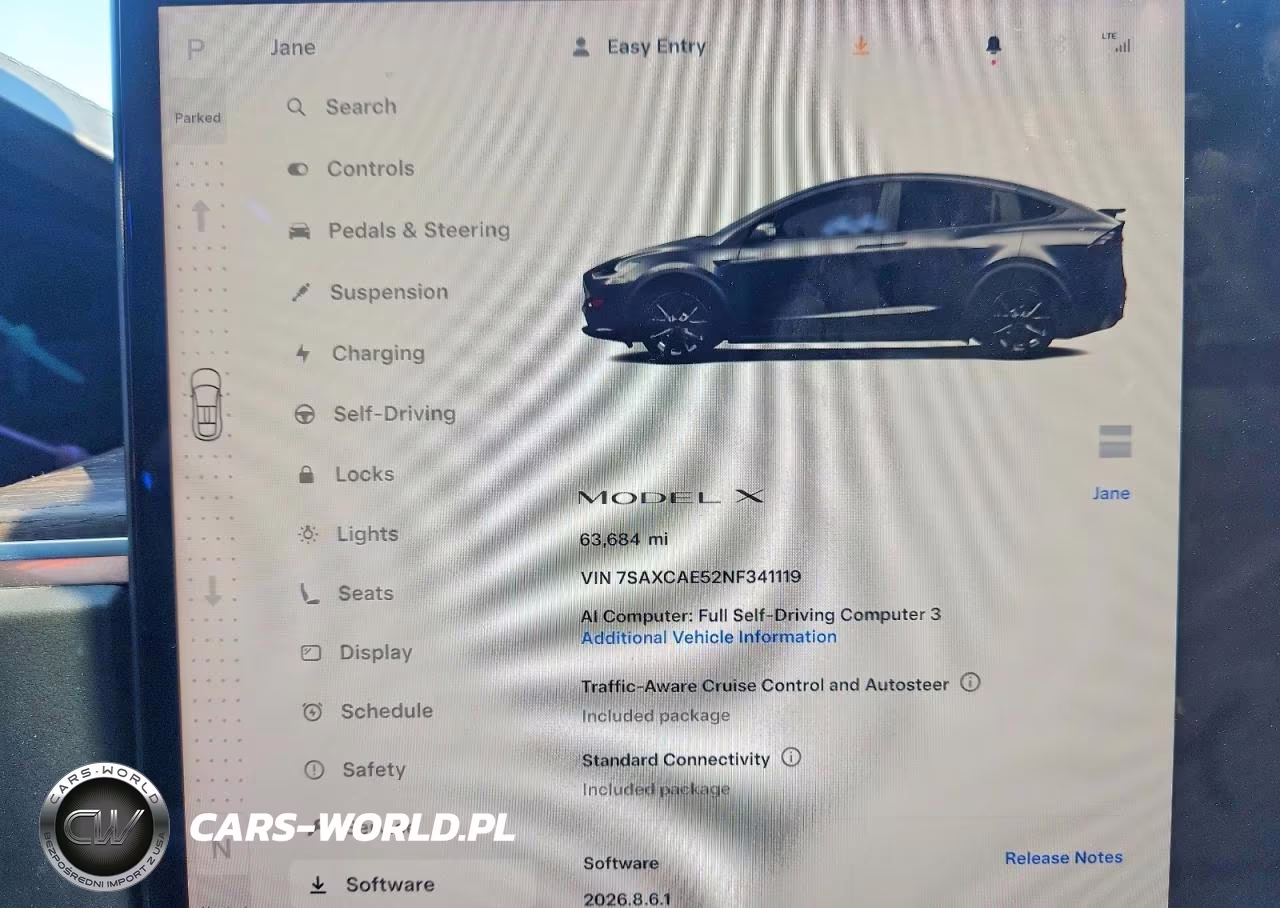2022 Tesla Model X VIN:7SAXCAE52NF341119 - 9