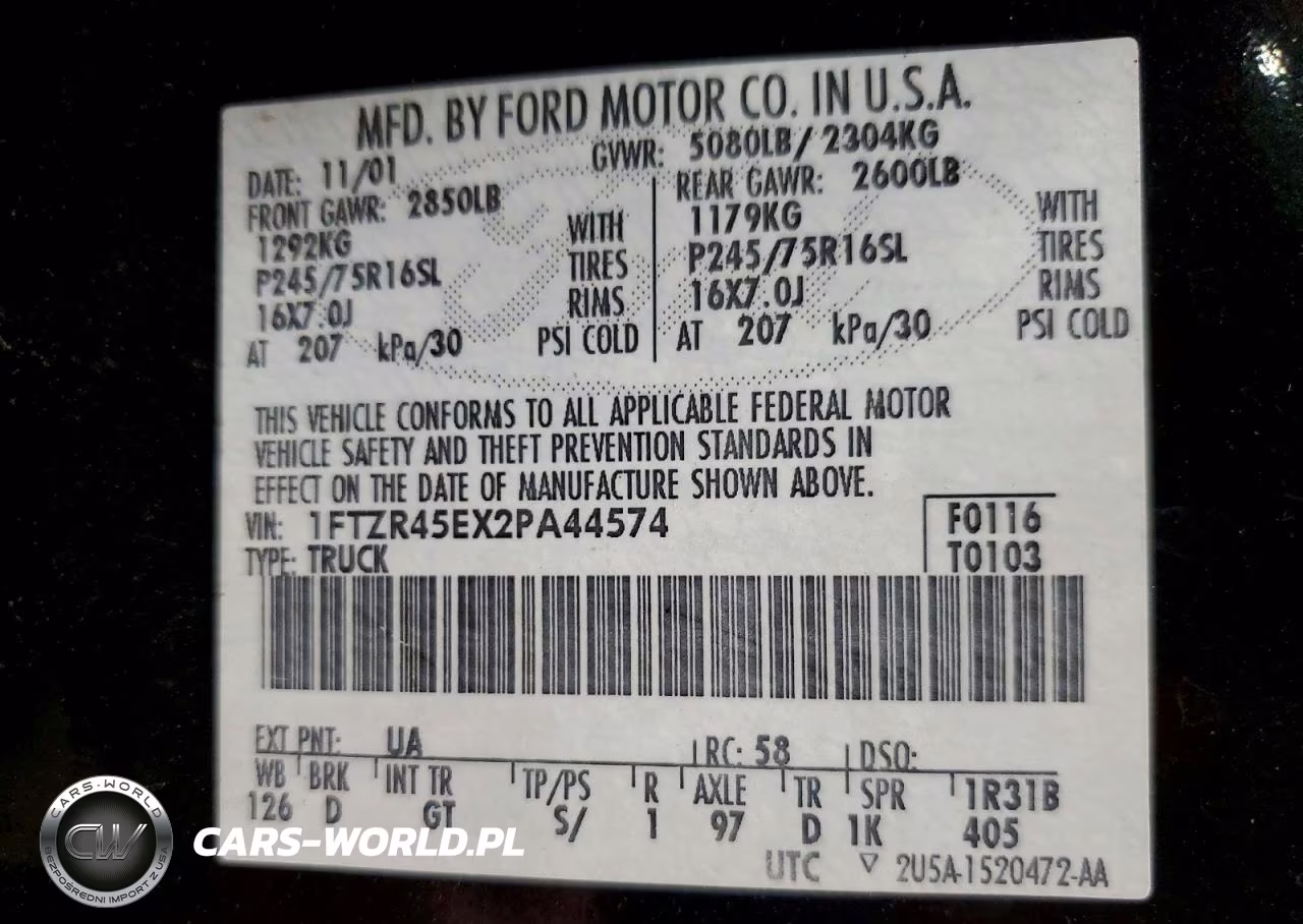 2002 Ford Ranger Super Cab VIN:1FTZR45EX2PA44574 - 13