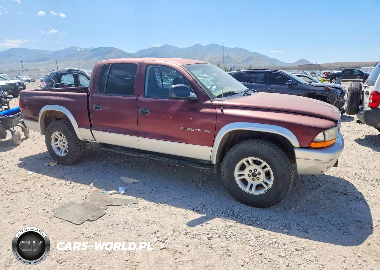 2002 Dodge Dakota Quad Slt VIN:1B7HG48Z12S616337 - 4