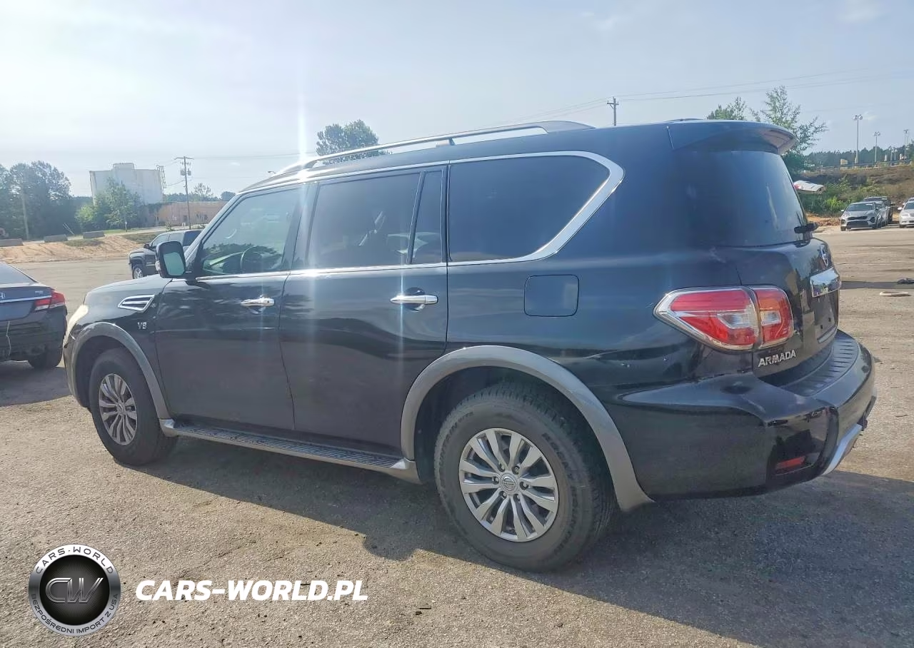 2017 Nissan Armada Sv VIN:JN8AY2ND3H9001398 - 2