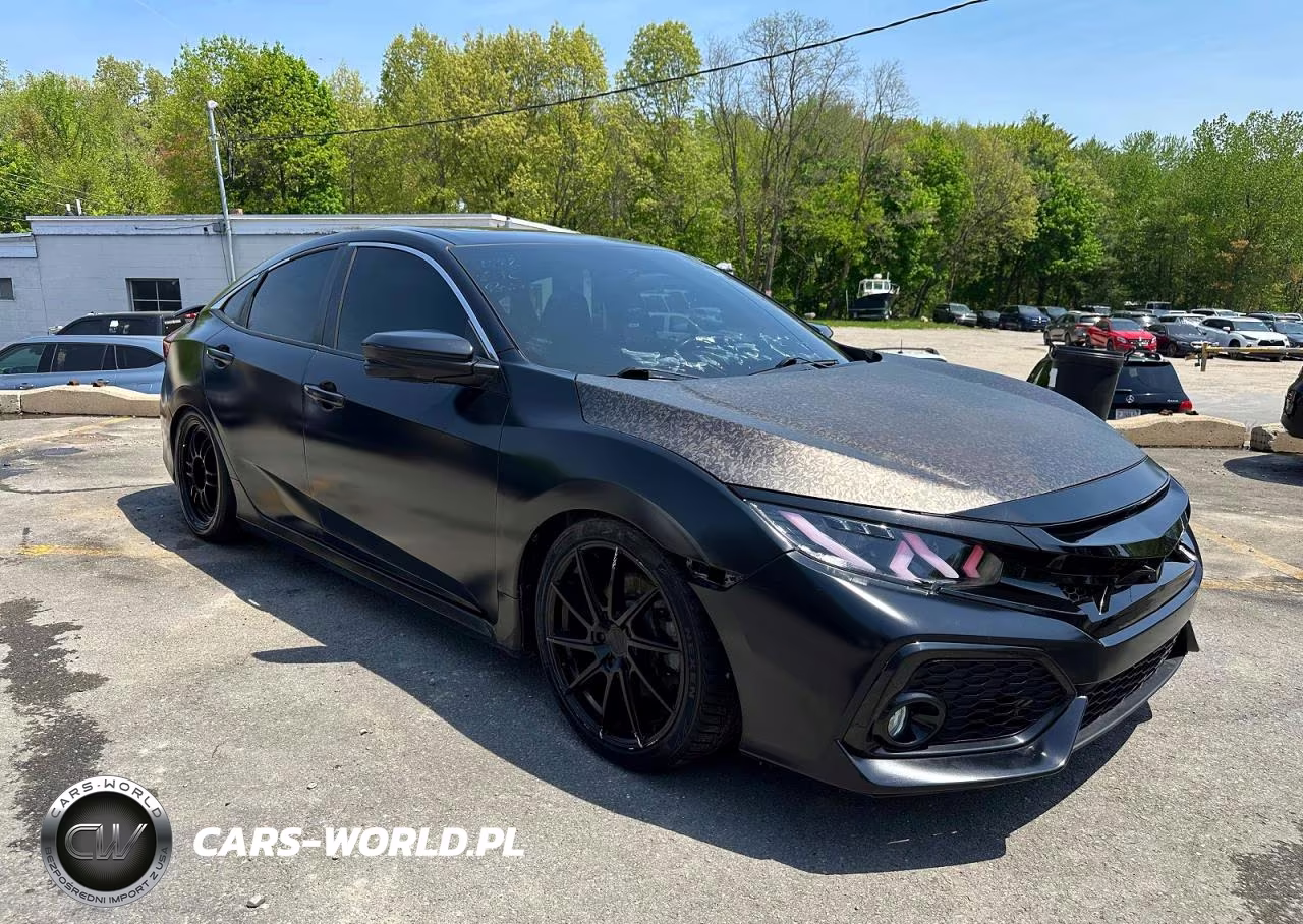 2019 Honda Civic Si VIN:2HGFC1E54KH703743 - 4