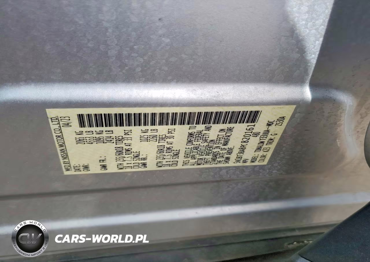 2023 Nissan Rogue Sv VIN:5N1BT3BA8PC820161 - 13