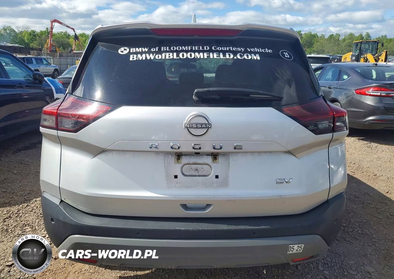 2023 Nissan Rogue Sv VIN:5N1BT3BA8PC820161 - 6