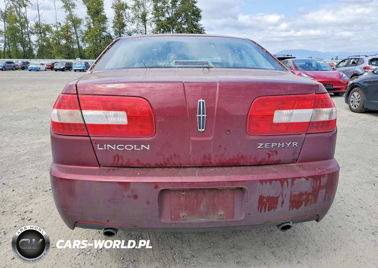 2006 Lincoln Zephyr VIN:3LNHM26176R645428 - 6