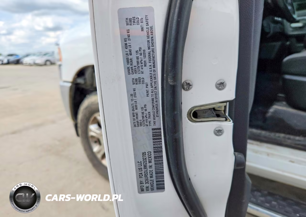 2021 Ram 2500 Big Horn VIN:3C6UR5DL9MG532705 - 12