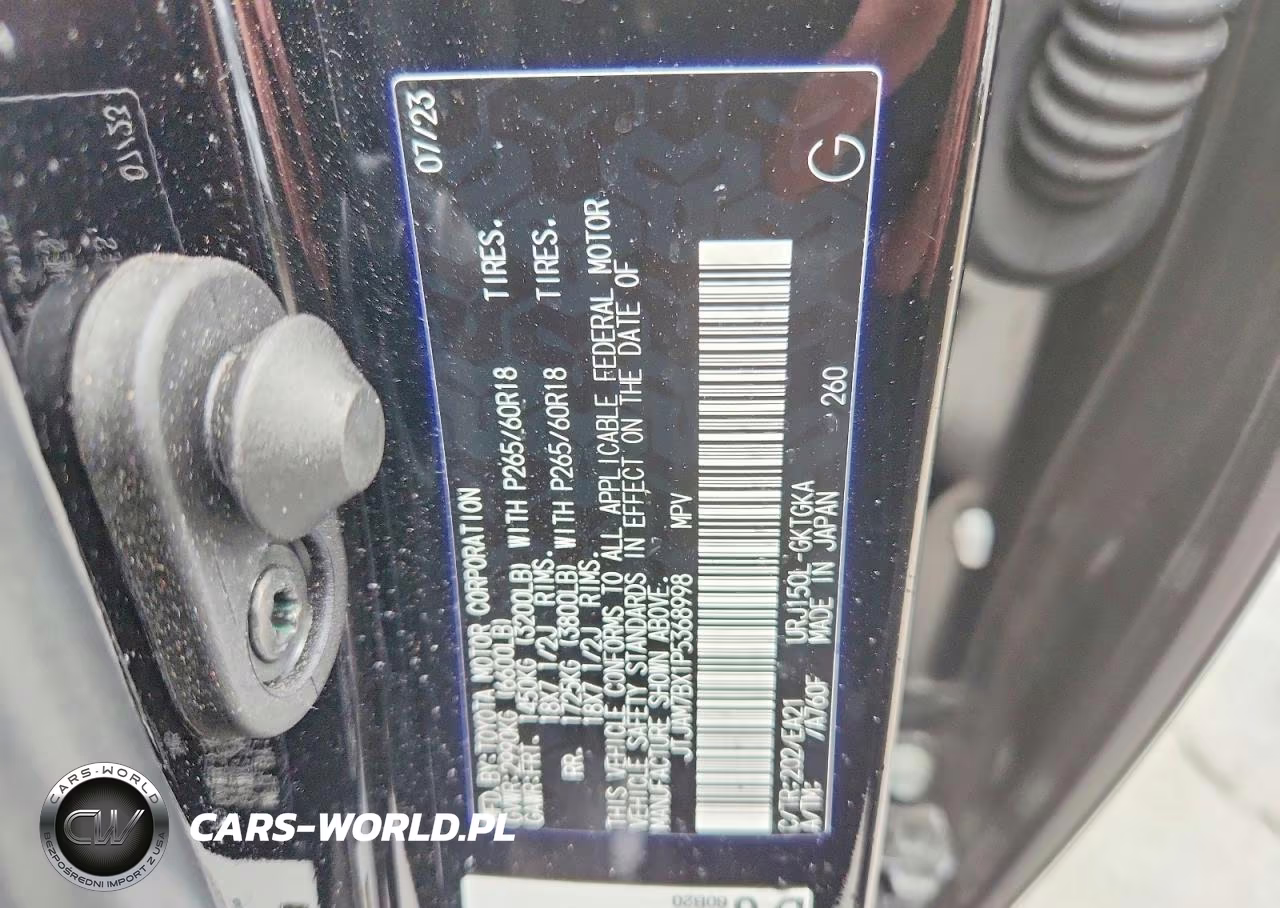 2023 Lexus Gx 460 VIN:JTJAM7BX1P5368998 - 13