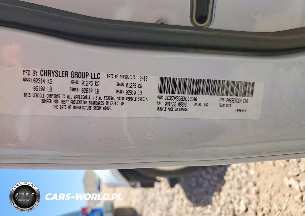 2014 Dodge Charger Se VIN:2C3CDXBG6EH113348 - 12