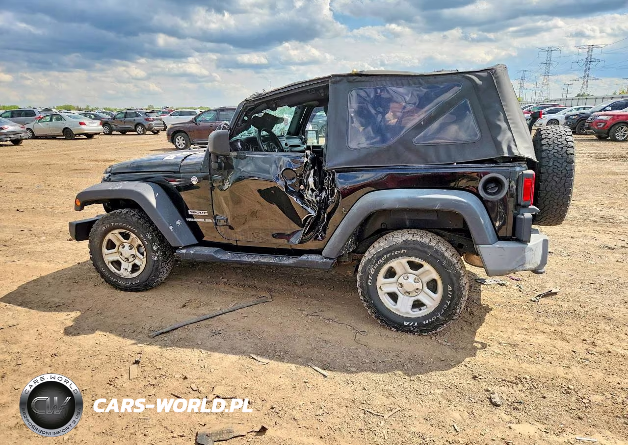 2012 Jeep Wrangler Sport VIN:1C4AJWAGXCL101811 - 2