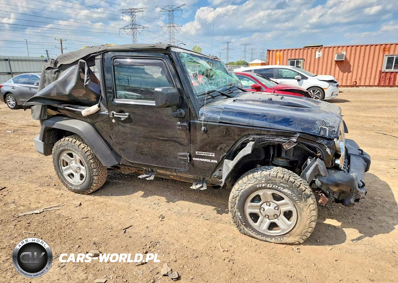 2012 Jeep Wrangler Sport VIN:1C4AJWAGXCL101811 - 4