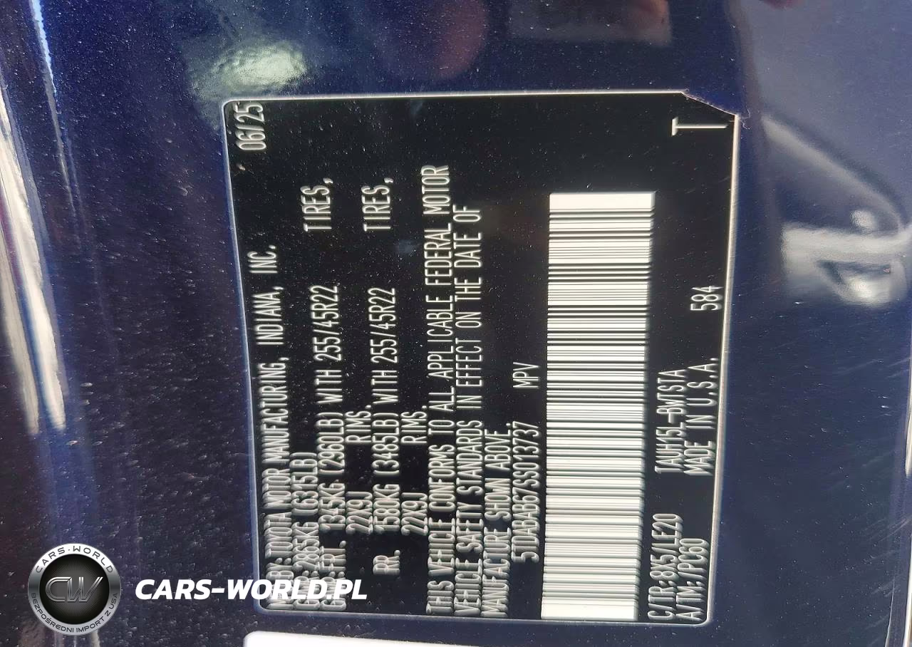 2025 Lexus Tx 500H F Sport Performance Luxury VIN:5TDABAB67SS013737 - 12