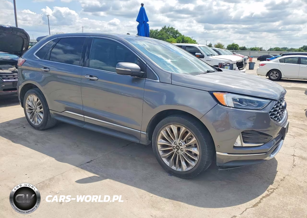 2021 Ford Edge Titanium VIN:2FMPK3K92MBA09322 - 4
