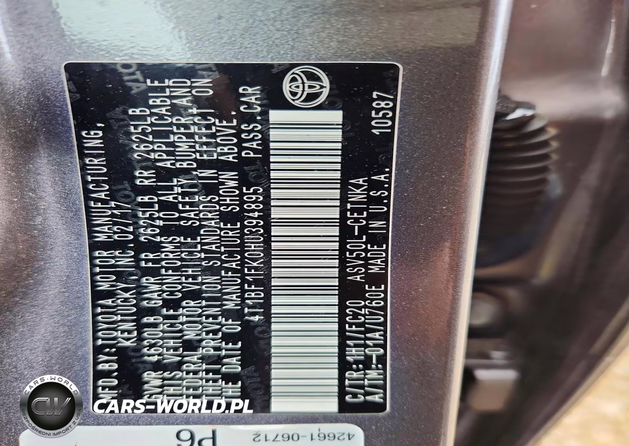 2017 Toyota Camry Le VIN:4T1BF1FK0HU394895 - 13