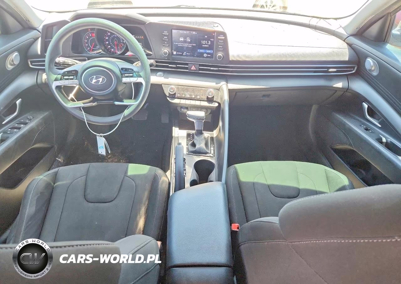 2022 Hyundai Elantra Sel VIN:KMHLM4AGXNU254072 - 8