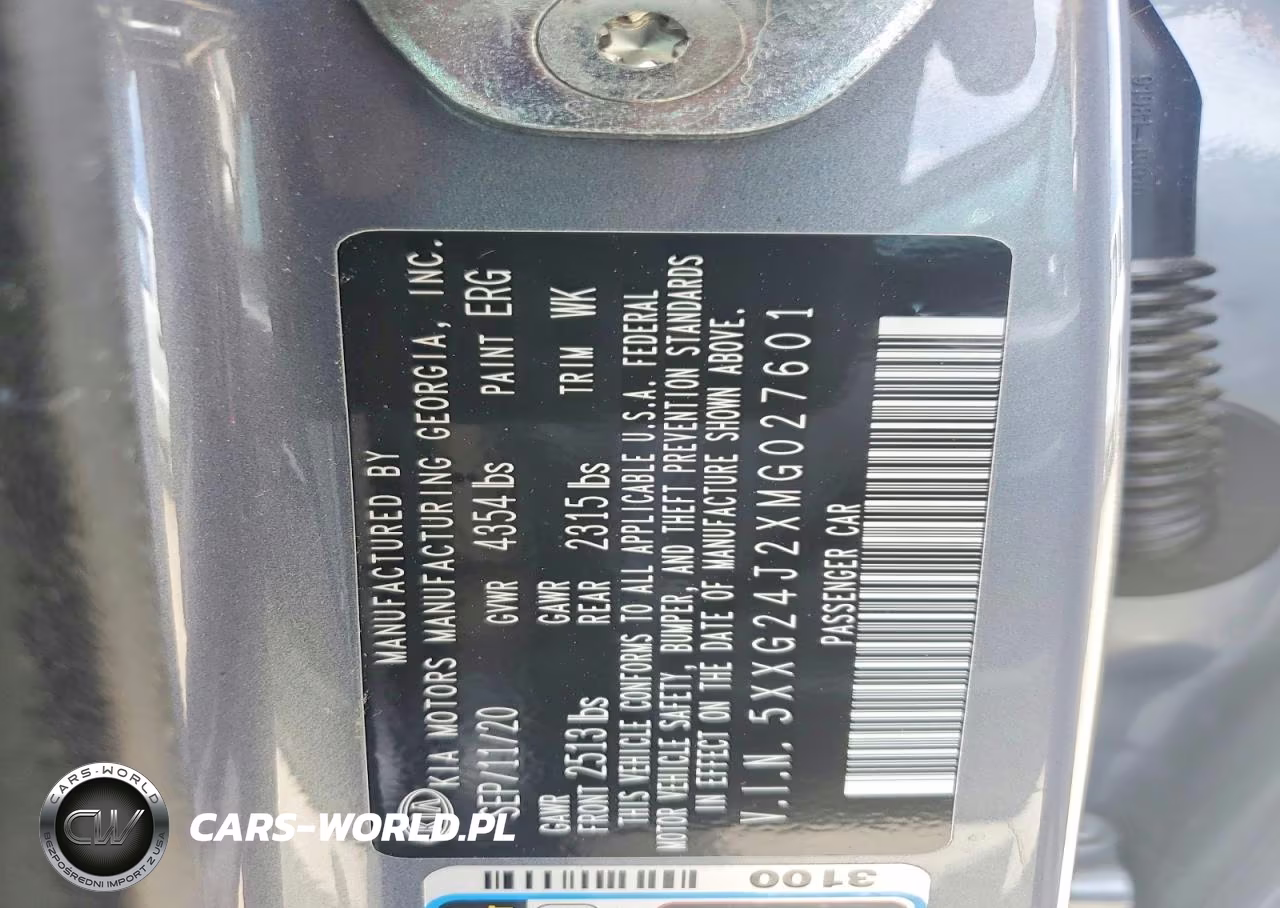 2021 Kia K5 Lx VIN:5XXG24J2XMG027601 - 12