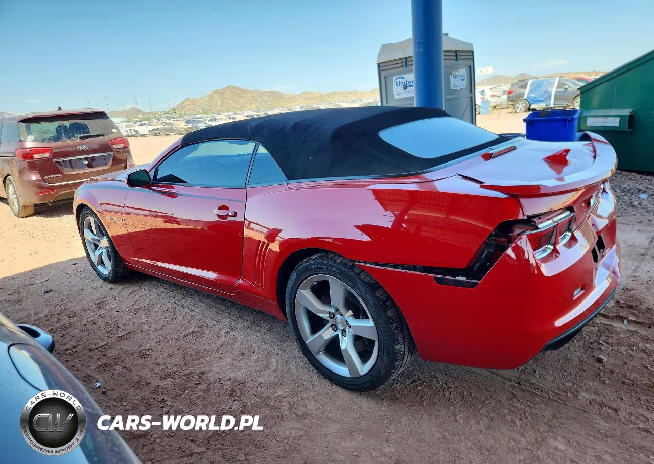 2012 Chevrolet Camaro 2Ss VIN:2G1FK3DJXC9193009 - 2