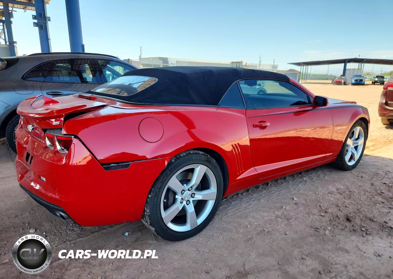 2012 Chevrolet Camaro 2Ss VIN:2G1FK3DJXC9193009 - 3