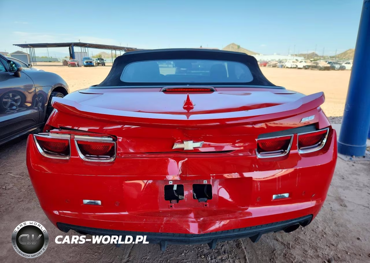 2012 Chevrolet Camaro 2Ss VIN:2G1FK3DJXC9193009 - 6