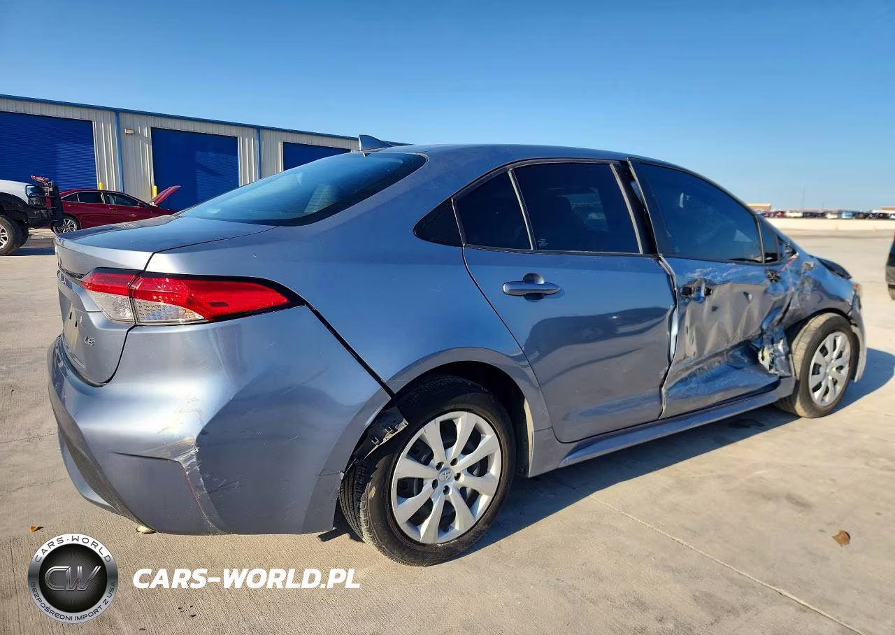2022 Toyota Corolla Le VIN:5YFEPMAE0NP350969 - 3