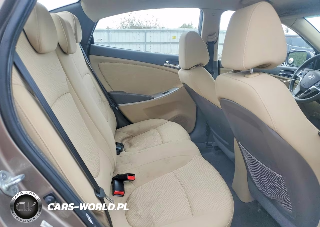 2012 Hyundai Accent Gls VIN:KMHCU4AEXCU081097 - 10