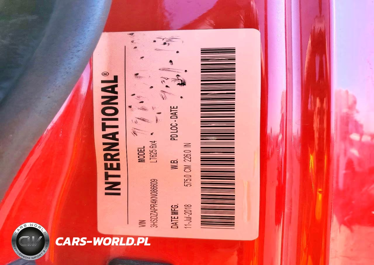 2019 International Lt625 Semi Truck VIN:3HSDZAPR4KN086609 - 10