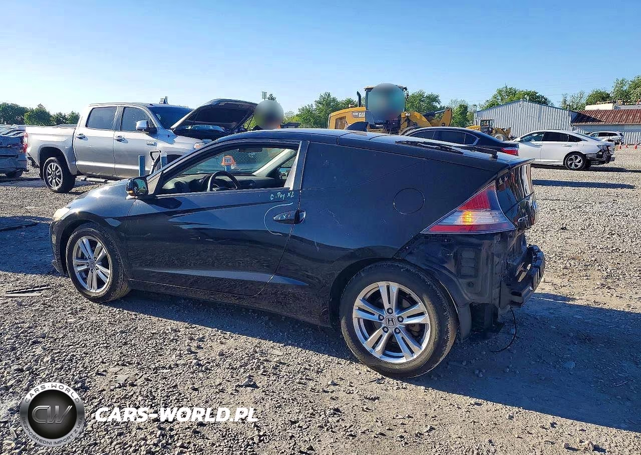 2011 Honda Cr-Z Ex VIN:JHMZF1D62BS007046 - 2