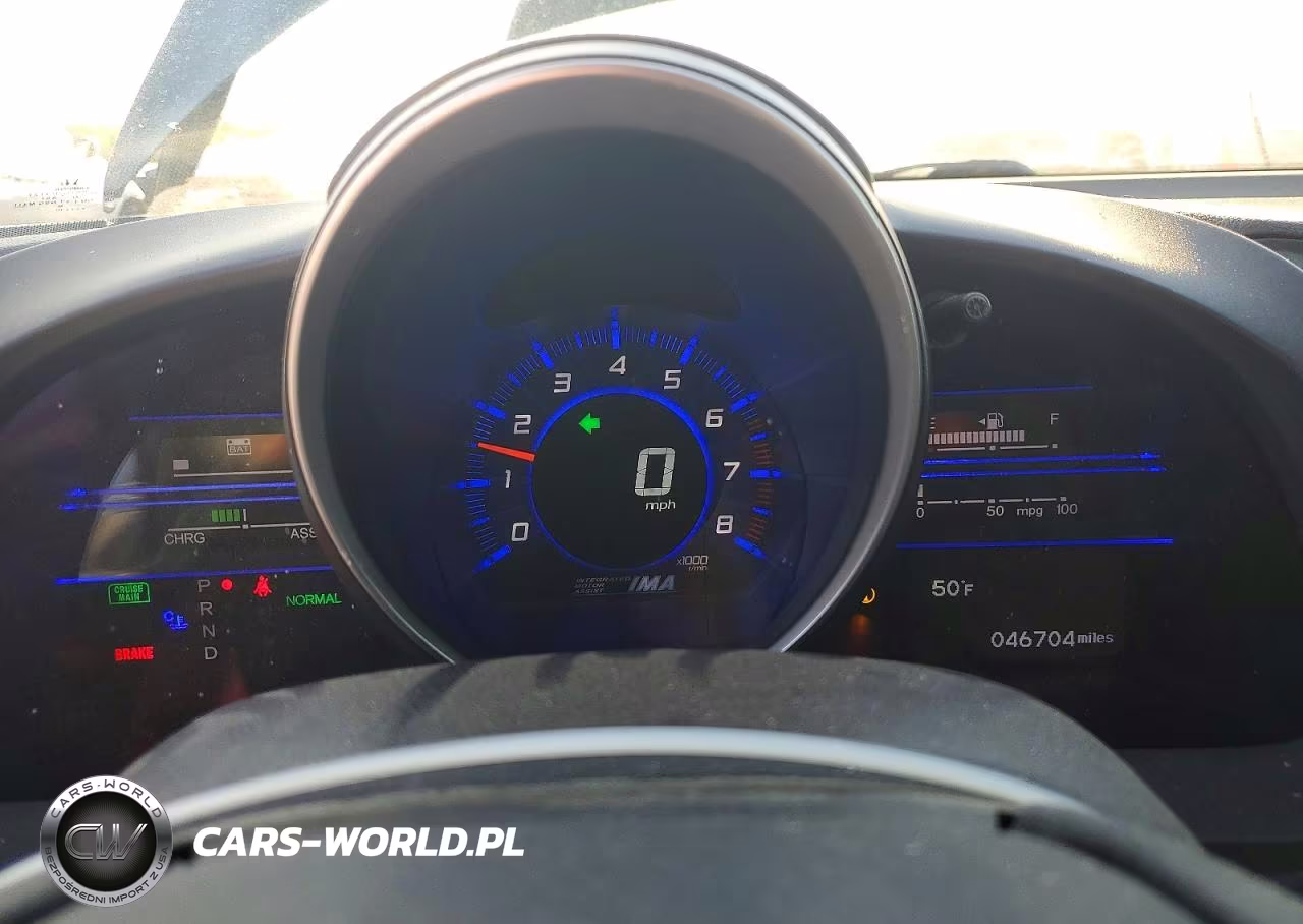 2011 Honda Cr-Z Ex VIN:JHMZF1D62BS007046 - 9