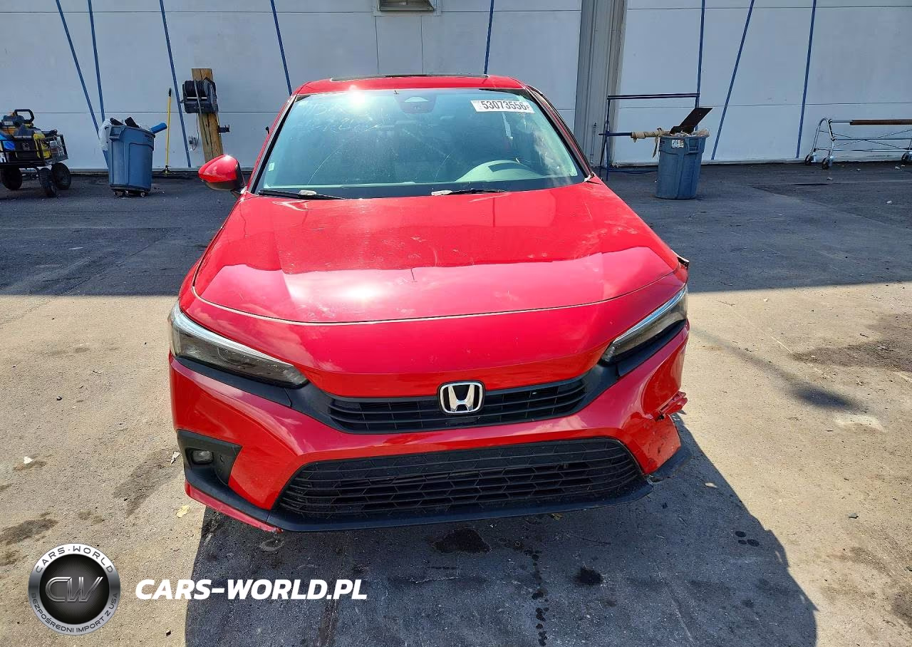 2022 Honda Civic Touring VIN:2HGFE1F99NH303497 - 5