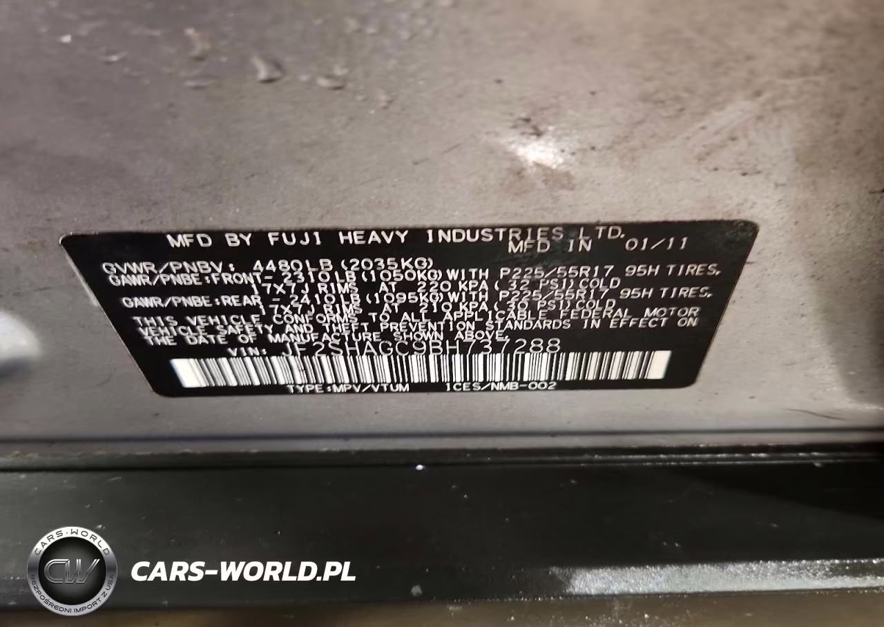 2011 Subaru Forester Touring VIN:JF2SHAGC9BH737288 - 13