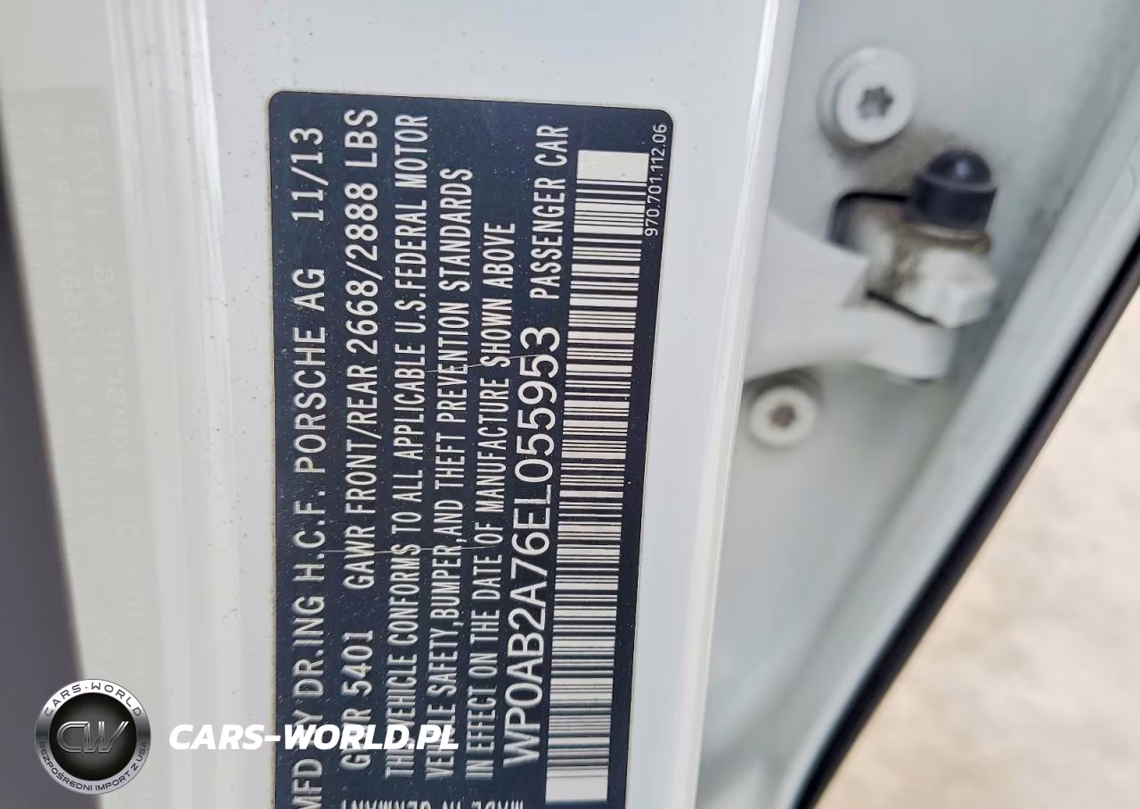 2014 Porsche Panamera S VIN:WP0AB2A76EL055953 - 12