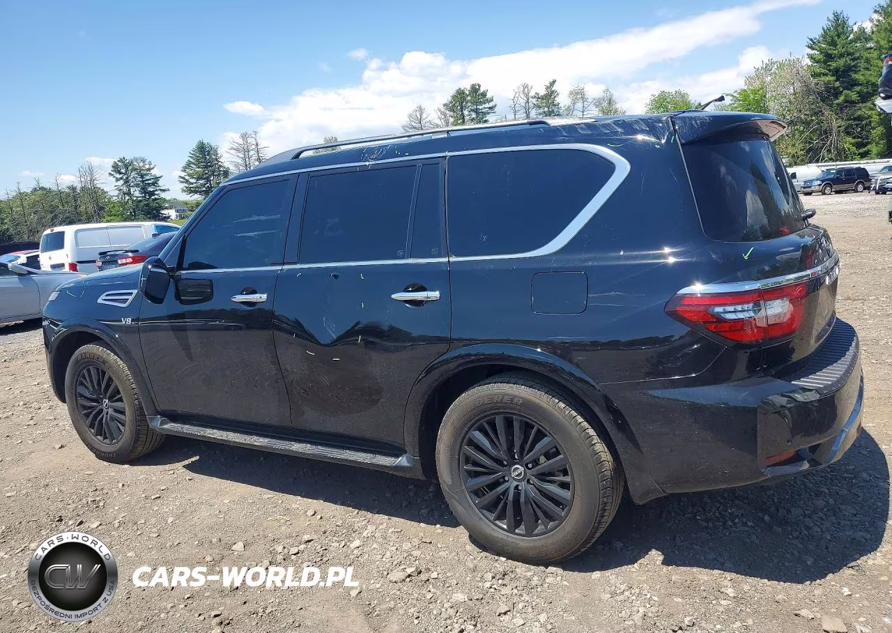 2021 Nissan Armada Sl VIN:JN8AY2BA8M9371265 - 2