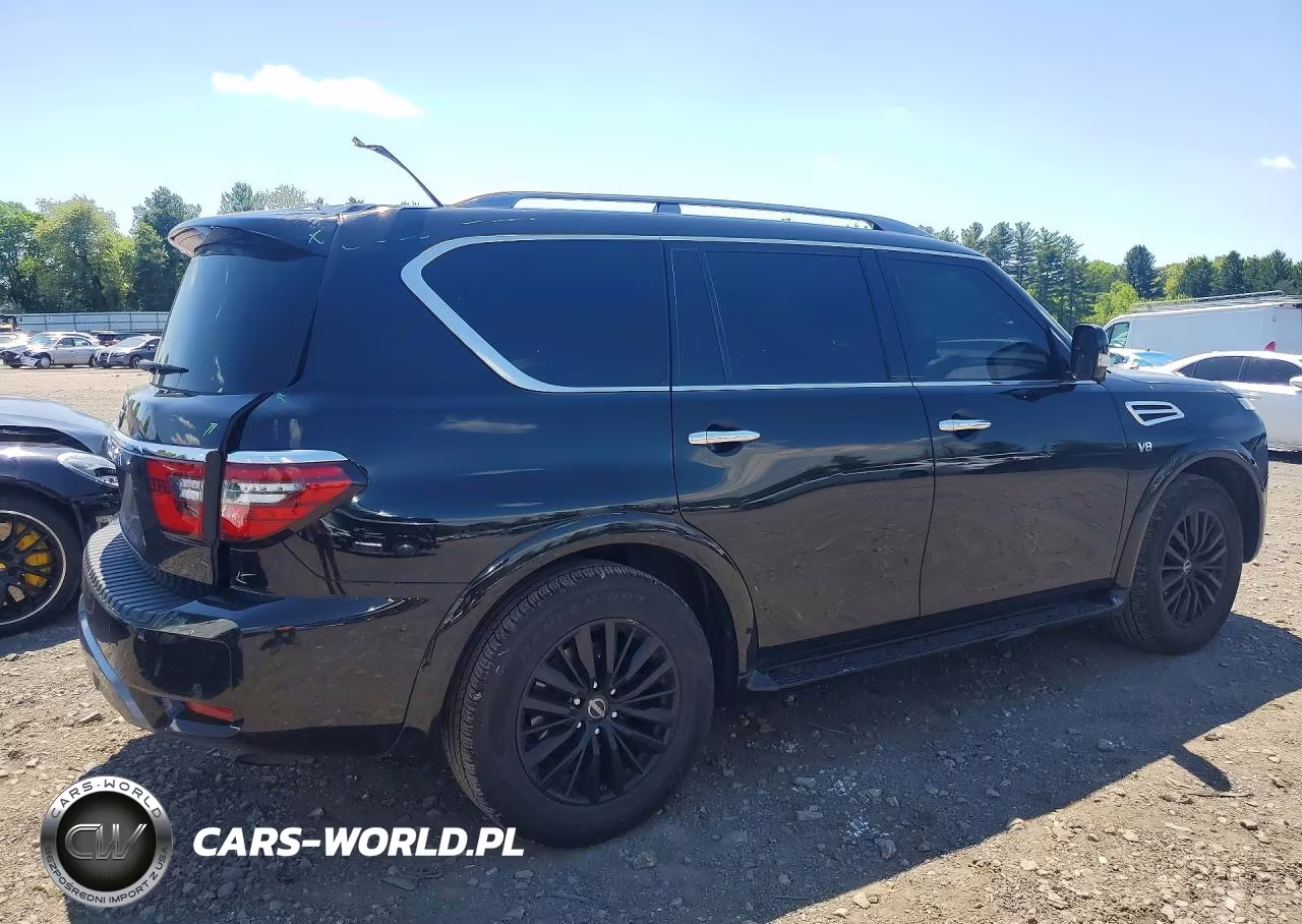 2021 Nissan Armada Sl VIN:JN8AY2BA8M9371265 - 3