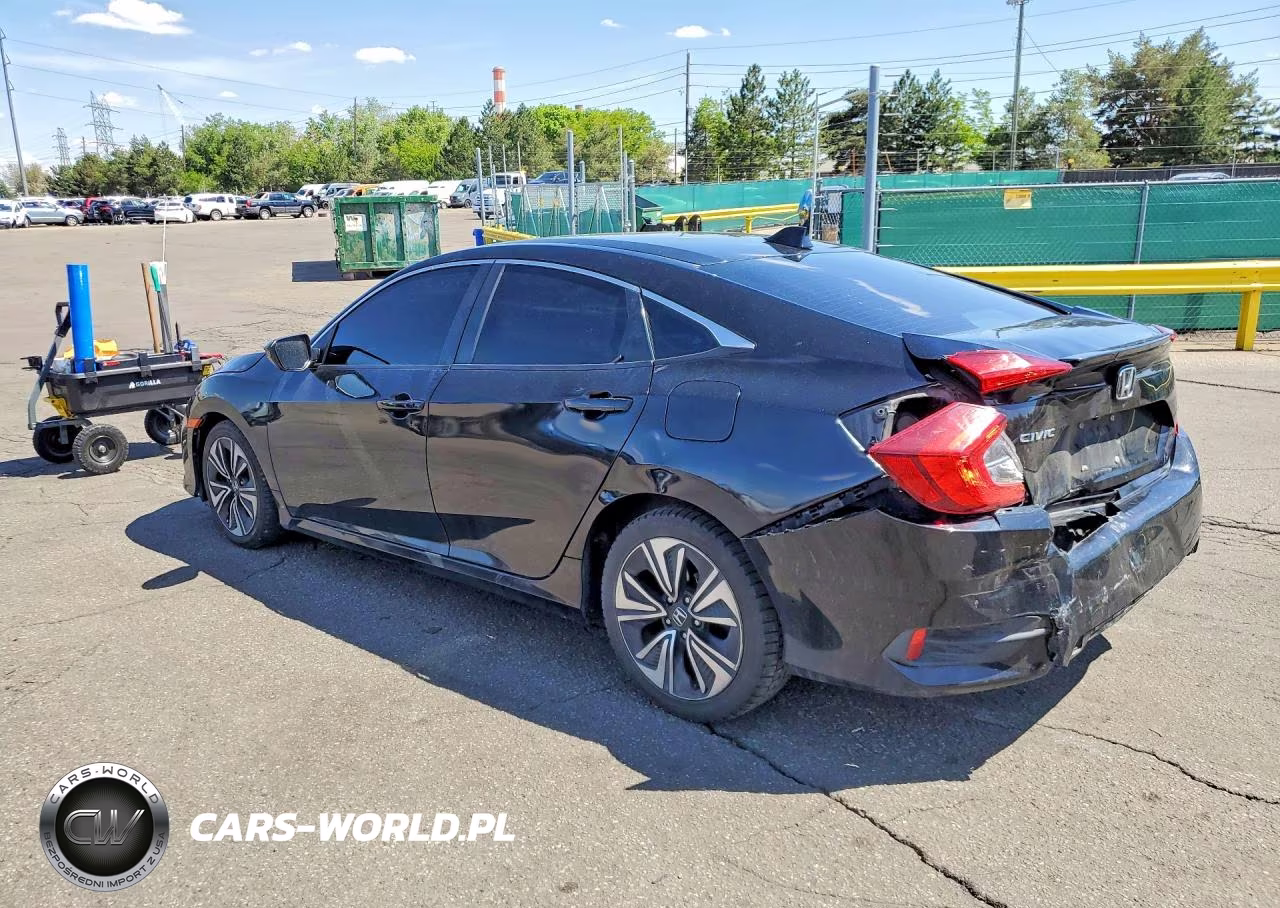 2017 Honda Civic Ex VIN:19XFC1F30HE018543 - 2