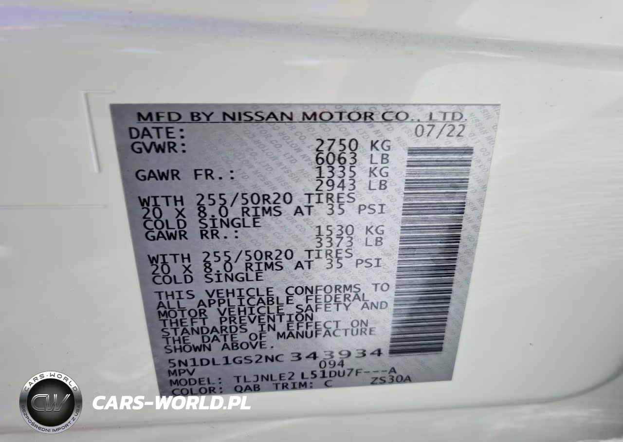 2022 Infiniti Qx60 Sensory VIN:5N1DL1GS2NC343934 - 13