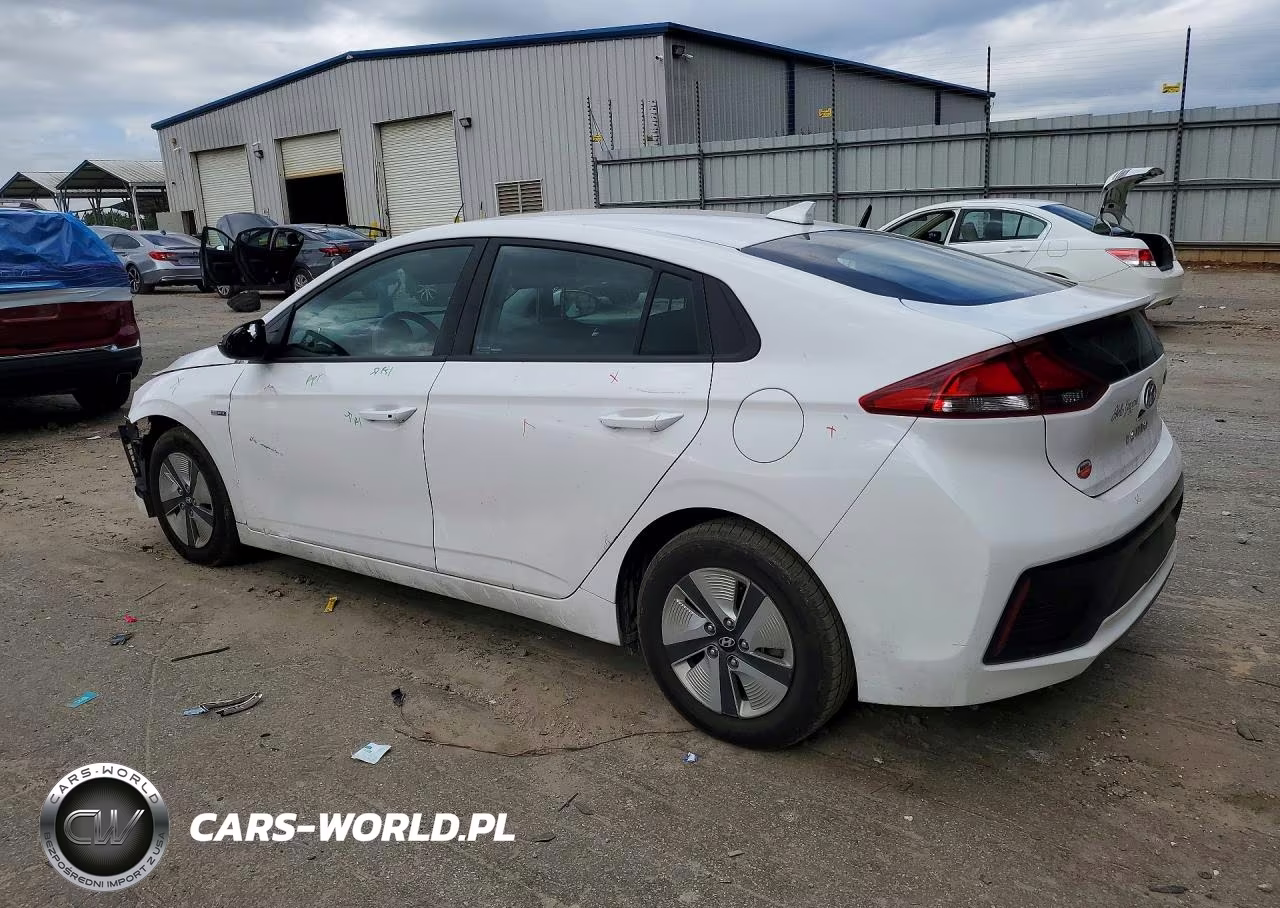 2017 Hyundai Ioniq Blue VIN:KMHC65LC5HU041397 - 2