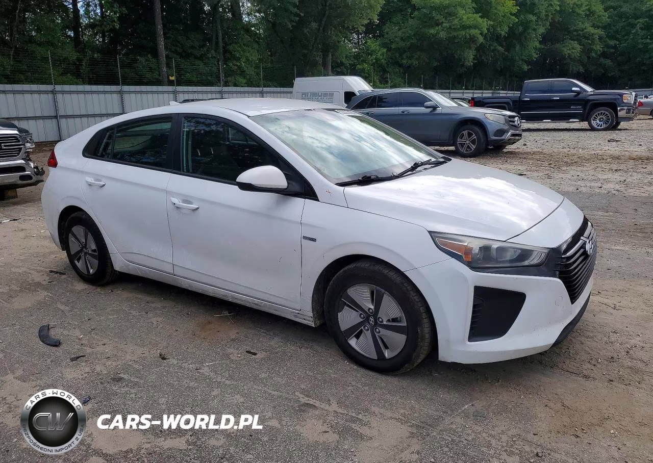 2017 Hyundai Ioniq Blue VIN:KMHC65LC5HU041397 - 4