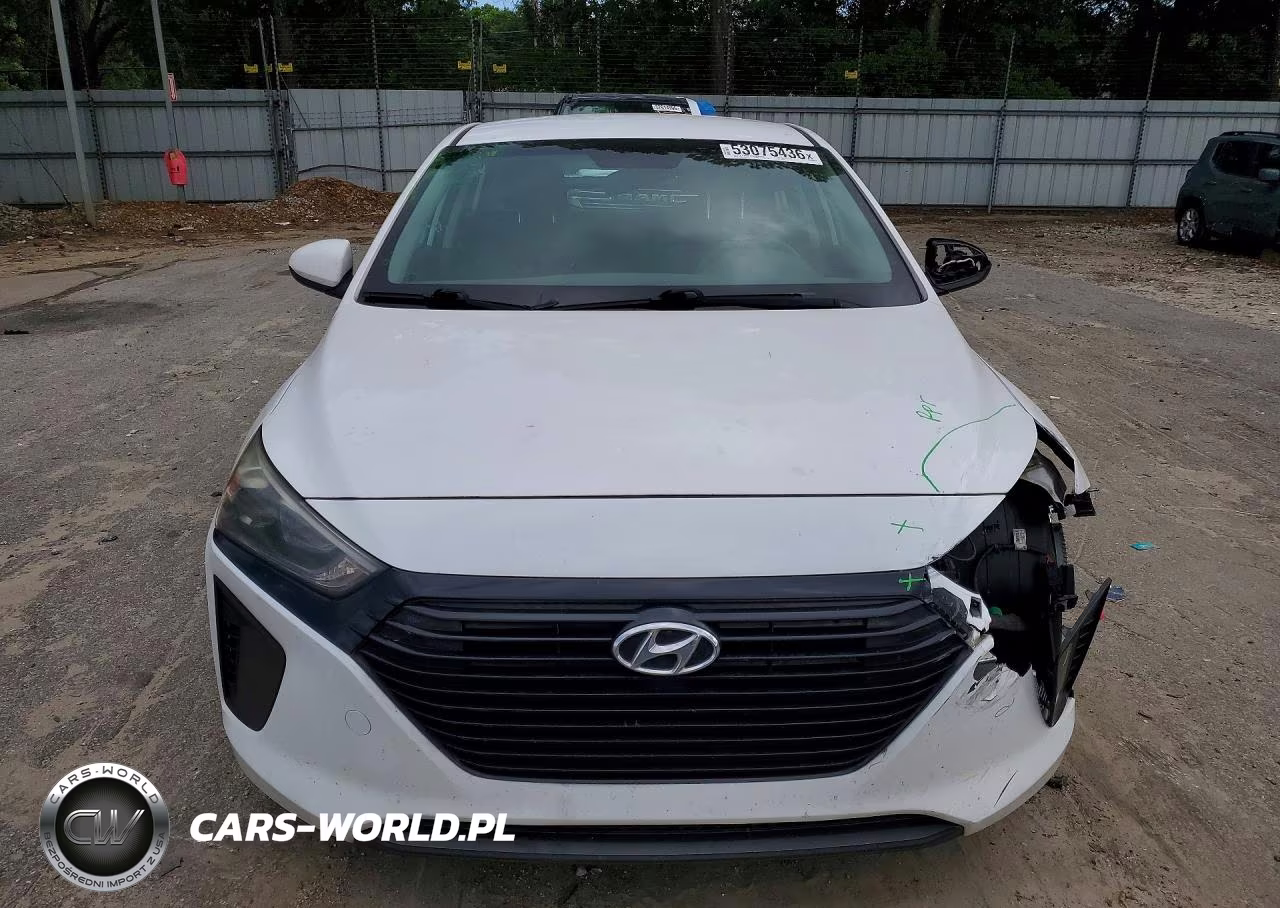 2017 Hyundai Ioniq Blue VIN:KMHC65LC5HU041397 - 5