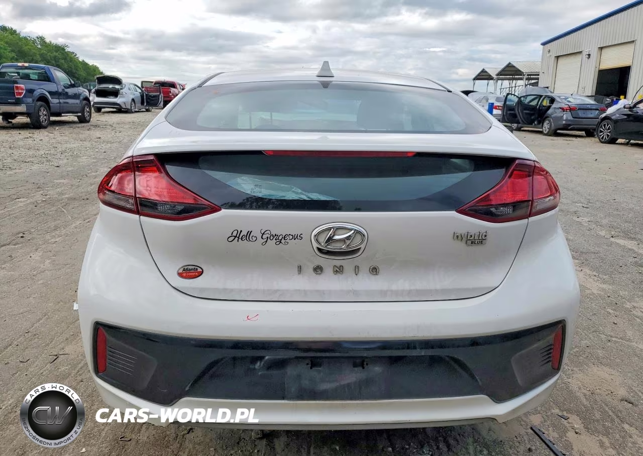 2017 Hyundai Ioniq Blue VIN:KMHC65LC5HU041397 - 6