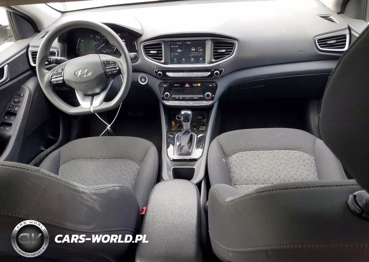 2017 Hyundai Ioniq Blue VIN:KMHC65LC5HU041397 - 8